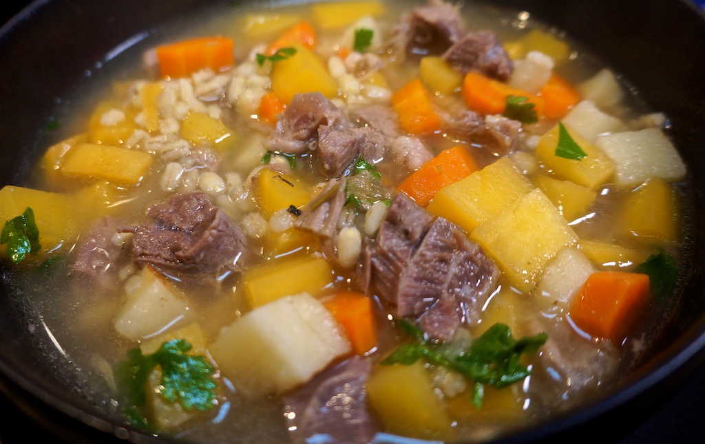 Jan 6: Clam chowder; Scotch Broth