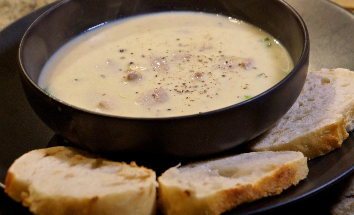 Jan 15: Smoked salmon and eggs; Lemon soup with lamb