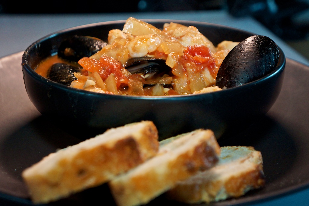 Mar 18: Quesadilla; Cioppino