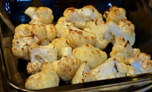 Roast cauliflower.