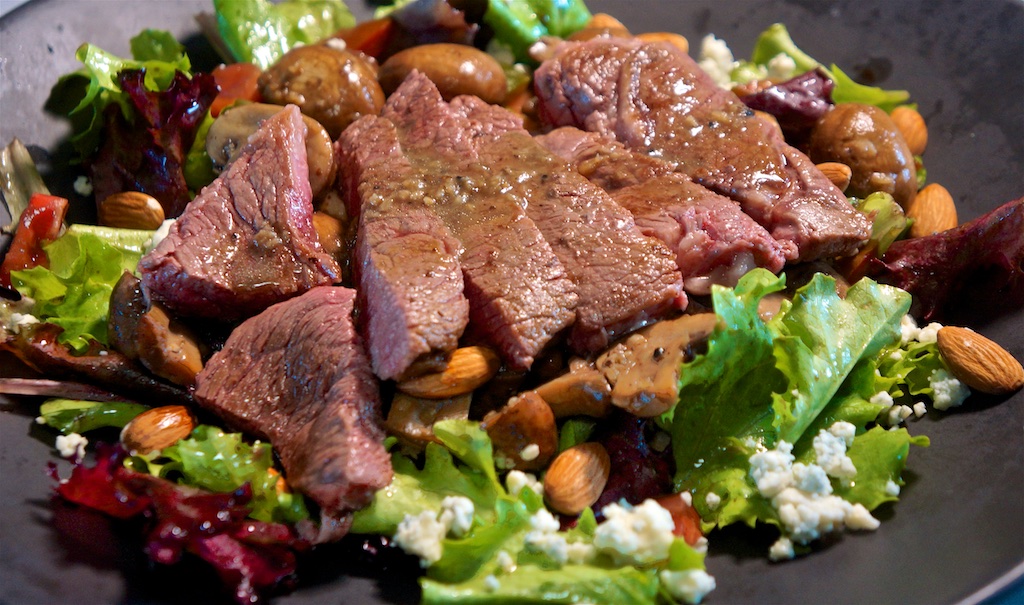 Jun 2: ‘Yeros’ Wrap; Steak Salad