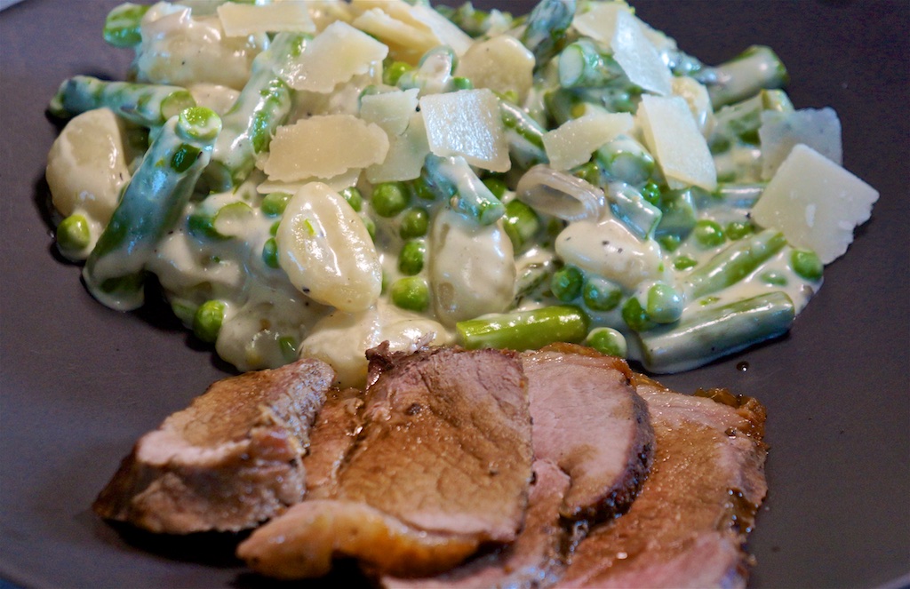 Jul 6: Gyro wrap; Cross Rib Roast with Spring Gnocchi