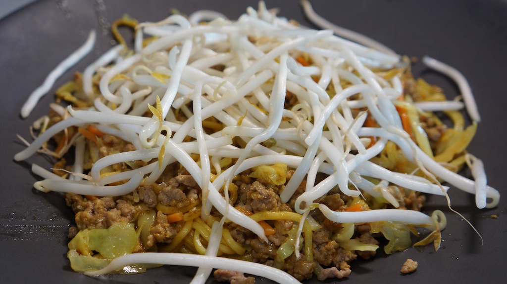 Jul 7: Steak sandwich; Shanghai Noodles with Ground Pork