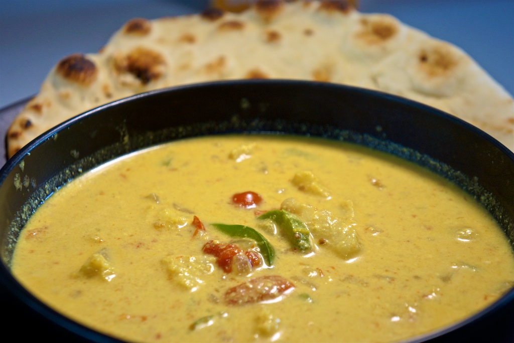 Jul 13: Chicken Wrap; Coconut Fish Curry with Naan