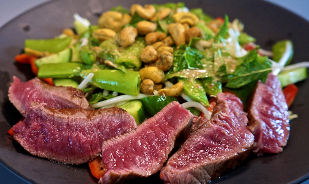 Aug 4: Popeye’s Fried Chicken; Top Sirloin with Thai Salad