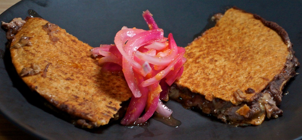 Aug 23: Gyro Wrap; Pulled Pork ‘Quesadilla’ with Ceviché Onions