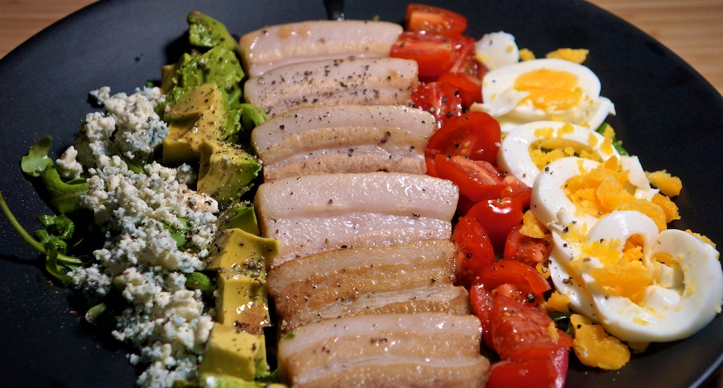 Oct 21: Chicken Wrap; Pork Belly Cob Salad