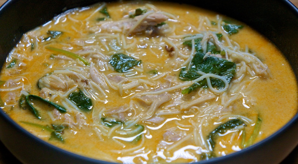 Nov 16: Chicken Wrap; Chicken Coconut Curry Soup