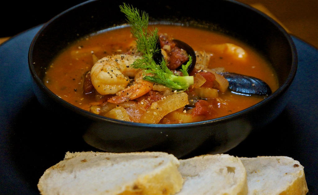 Nov 19: Chicken Wrap; Cioppino