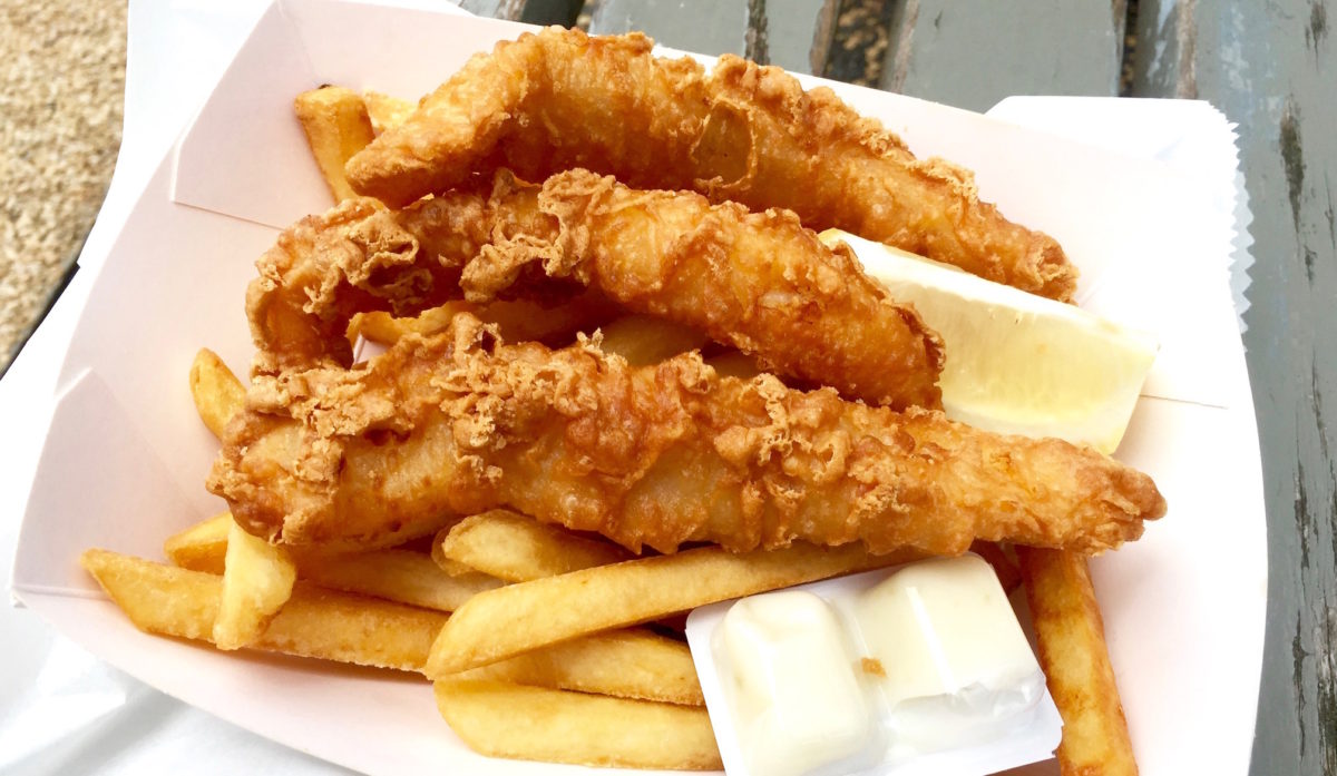 Dec 22: Fish and Chips; Penne Boscaiola