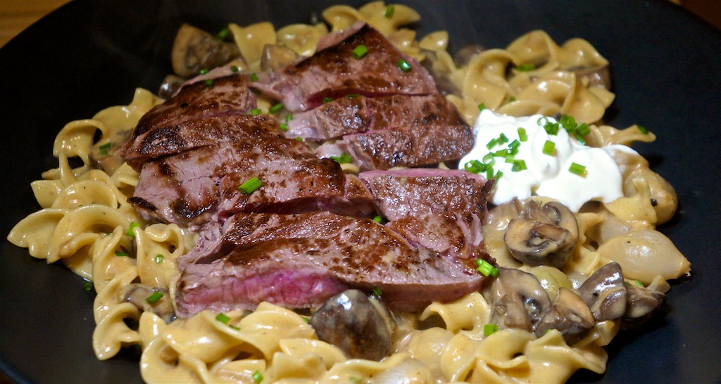 Jan 6: Burrito; “Ultimate” Beef Stroganoff with Egg Noodles