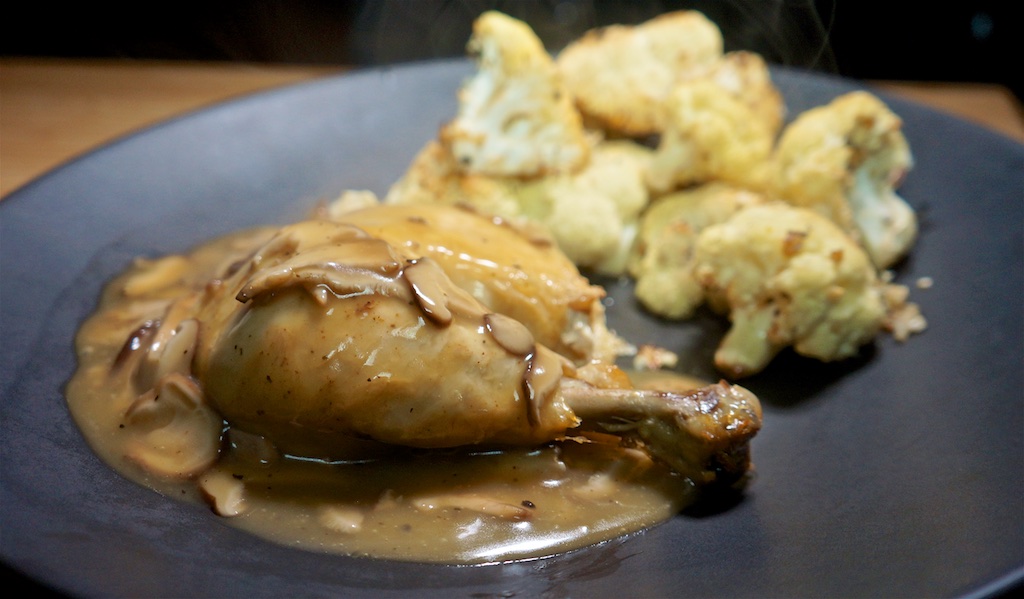 Jan 15: Texas BBQ; Roast Chicken with Roast Cauliflower