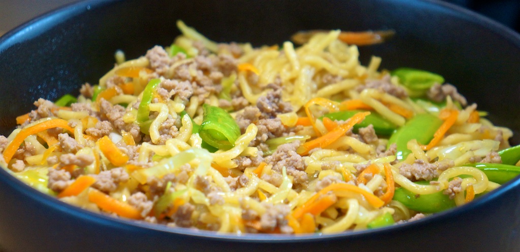 May 30: Japanese Lunch/Watermelon Salad; Clean our the Refrigerator Stir Fry