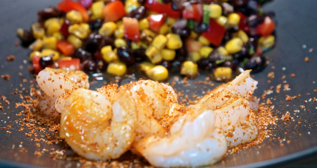 Jun 18: Mixed Sandwiches; Shrimp with Corn and Black Bean Salad