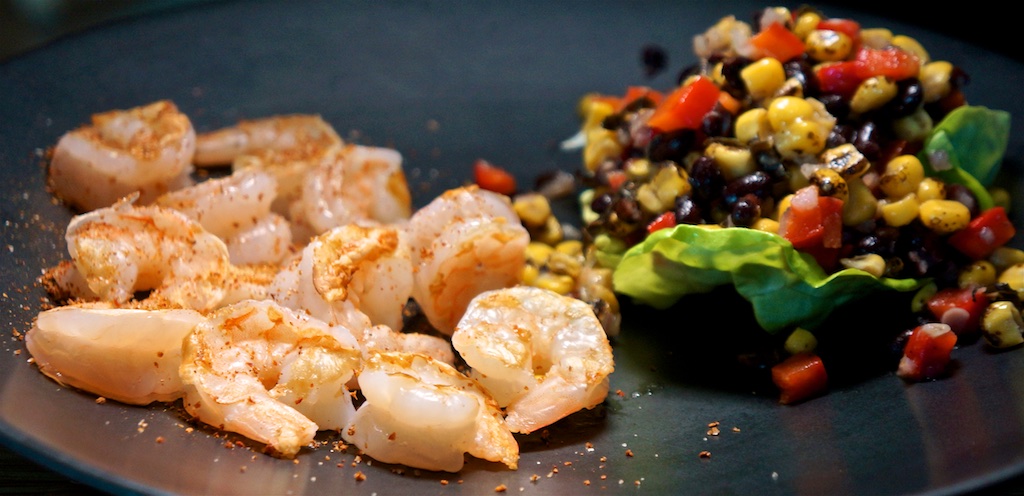 Jun 21: Mixed Sandwiches; Shrimp with Corn and Black Bean Salad