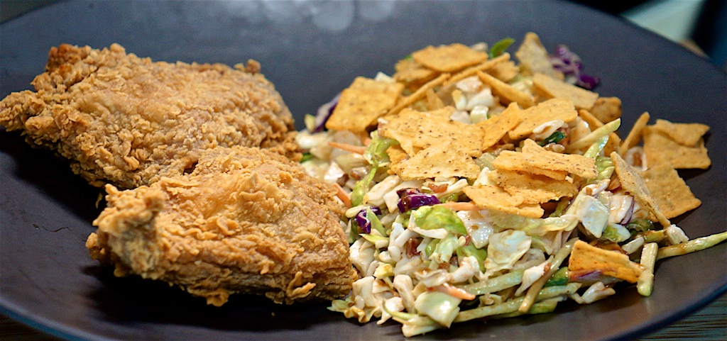 Jul 4: Mixed Sandwiches; Fried Chicken with Ranch BBQ Salad