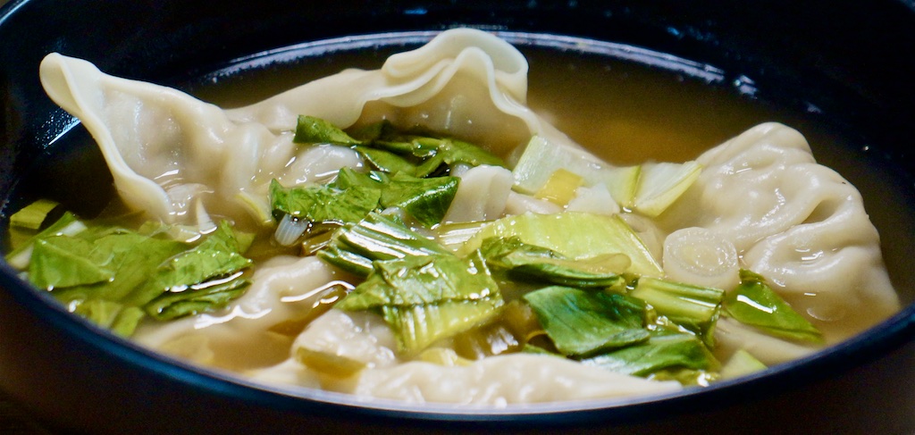 Jul 11: Pulled Pork Roll; Gyoza Soup