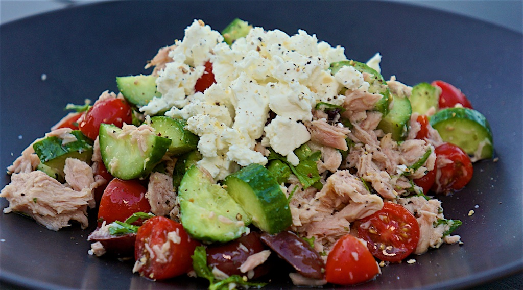 Jul 21: Thai Tuna & Cress, Silverside & Spicy Labné; Greek Style Tuna Salad