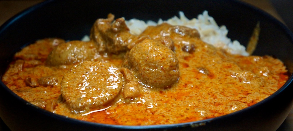 Aug 14: Double Double; Beef Massaman Curry