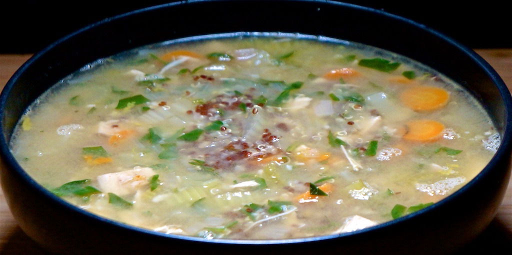 Nov 20: Double Double; Lemon Chicken Quinoa Soup