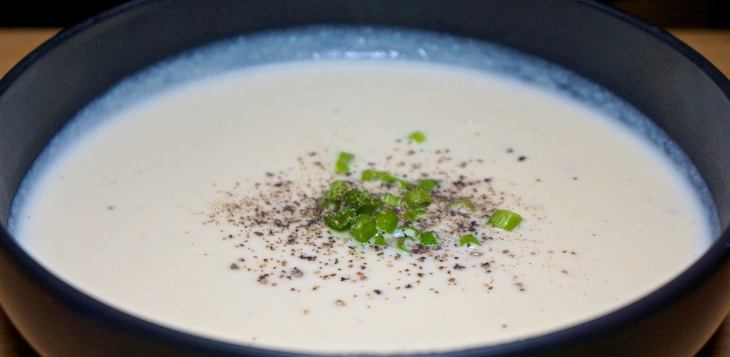 Dec 12: Tomato & Mayo, Salami, Spicy Labné & Cheese Sandwiches; Cauliflower Gruyère Soup
