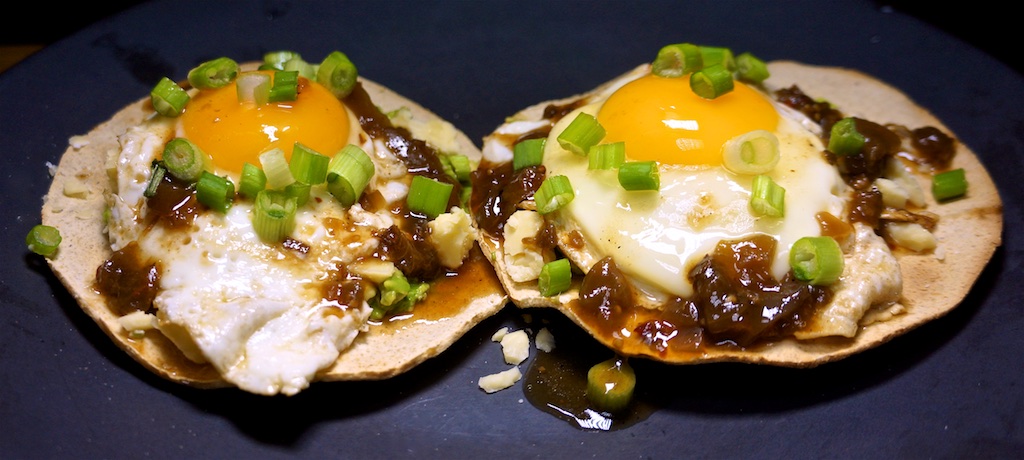 Feb 14: Popeye’s Fried Chicken; Smokey Egg and Cheese Tostadas