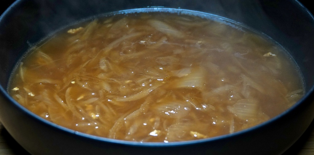Dec 5: Curry Pot Roast in Panini Rust Rolls; French Onion Soup