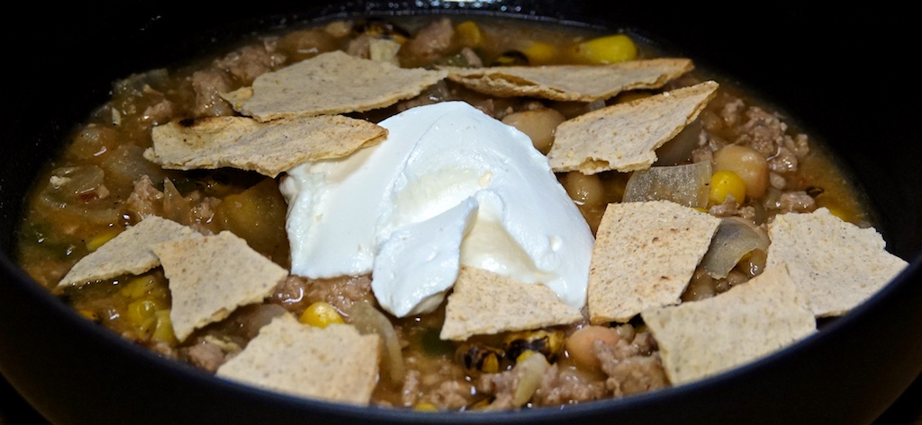 Feb 12: Breakfast; White (Pork) Chili