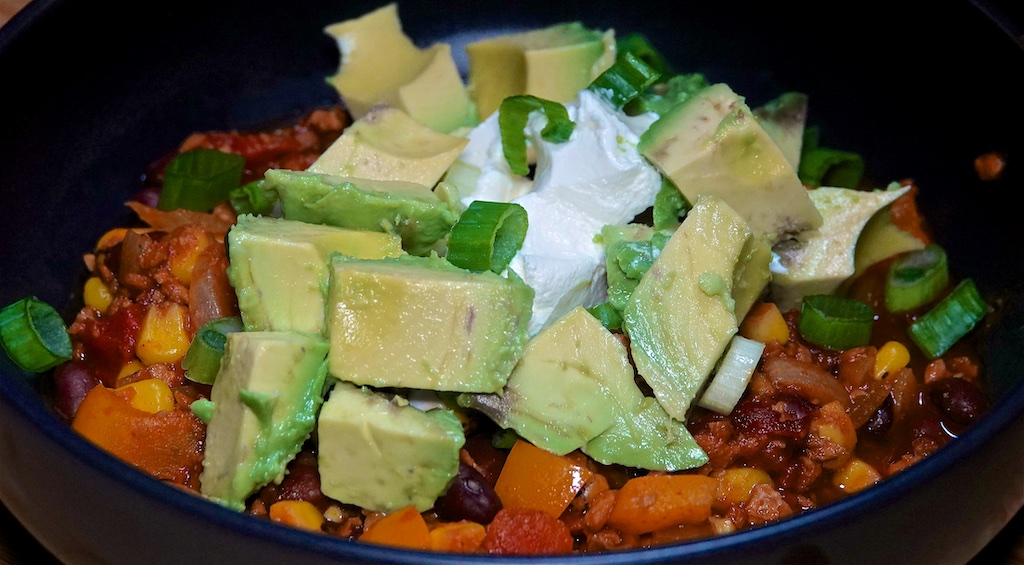 Mar 9: Supermarket Sushi; Soy Chorizo Chili