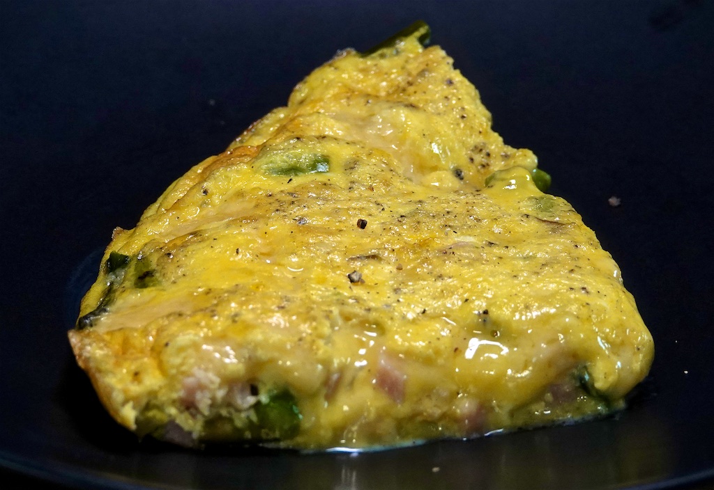 Apr 17: Egg Salad in Panini Roll; Asparagus and Ham Frittata