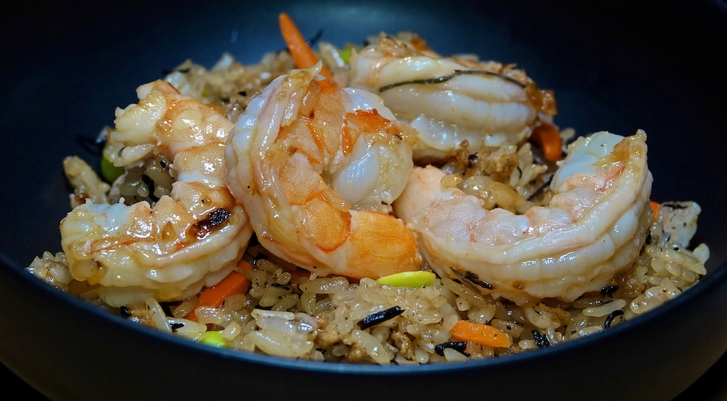 Apr 20: Bahn Mi; Japanese Style Fried Rice with Stir-fried Shrimp