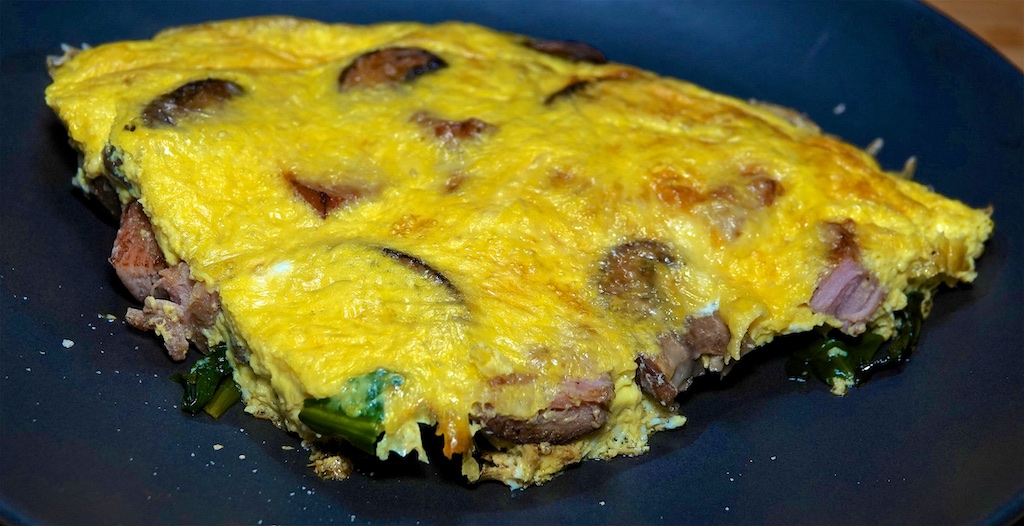 Jan 14: The Country Deli; Ham, Cheese and Mushroom Frittata