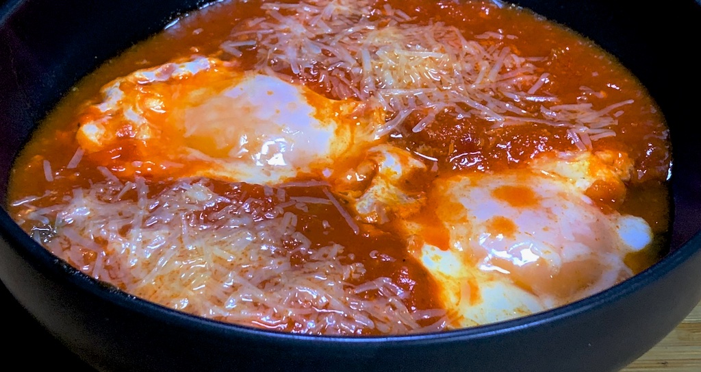 Mar 9: Tuna & Sprouts; Eggs in Purgatory