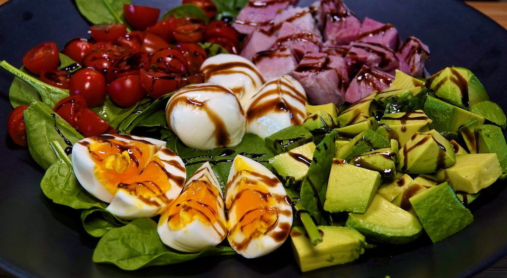 Apr 15: Supermarket Sushi; Ham “Cobb” Salad