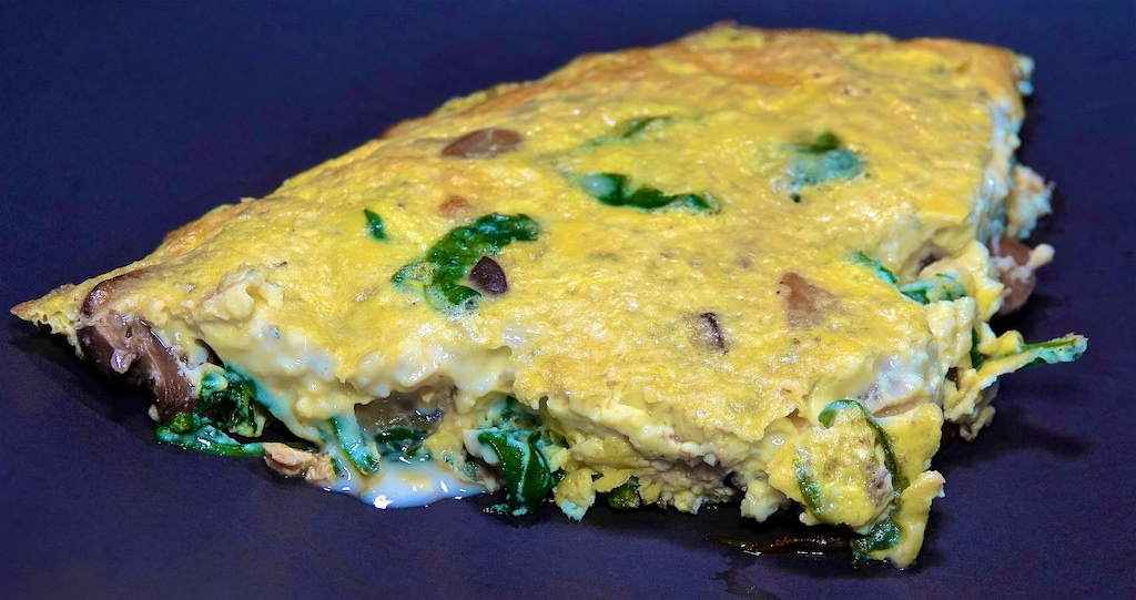May 4: Avocado & Smoked Trout Sandwiches; Spinach, Mushroom and Blue Cheese Frittata