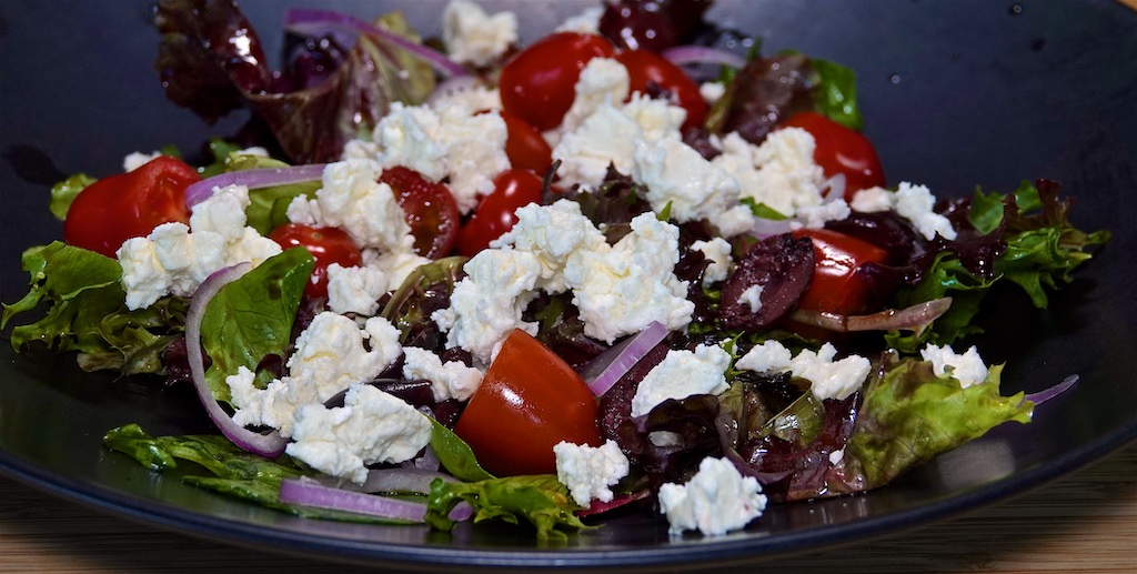 Jun 15: Sardines & Neufchatel; Tomato, Beets and Caramelized Onion Cheddar Salad