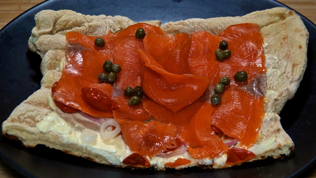 Jul 31: Gyro; Smoked Salmon Pizza
