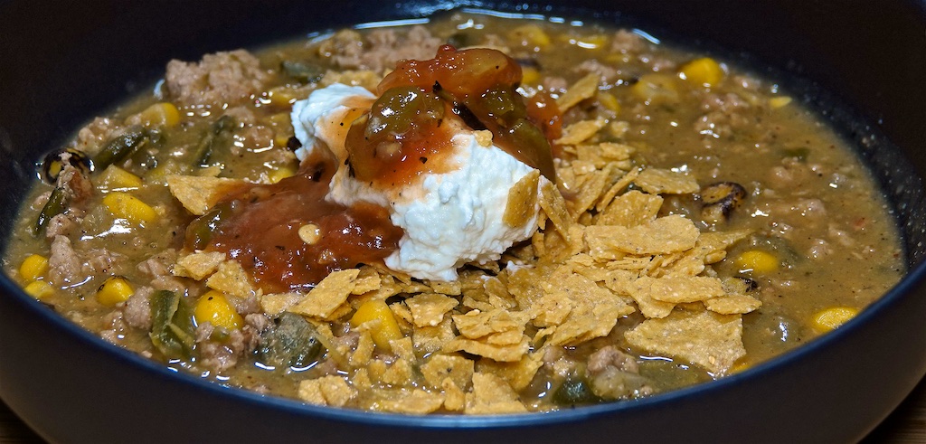 Nov 17: Apple & Cheddar; White Chili with Ground Pork