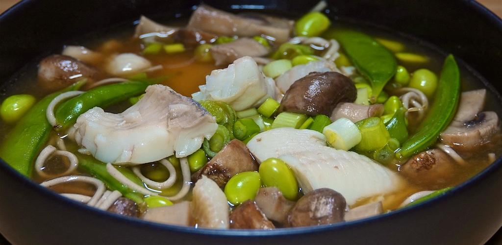 Dec 18: Tuna Melt; Miso Fish Soup with Soba