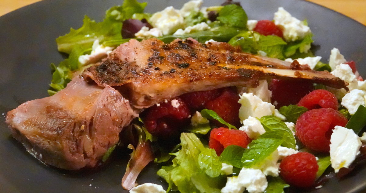 Jan 23: Rack of Lamb with Citrus and Feta Salad