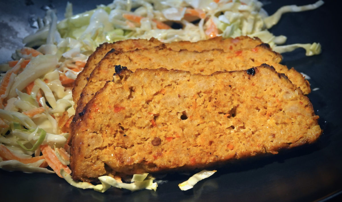 May 22: Nashville Hot Chicken Sandwich; Chipotle Turkey Bacon Meatloaf with Coleslaw and 13 Beans