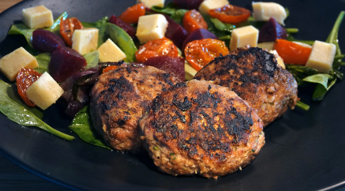 Jul 9: Rissoles with Australian Style Salad