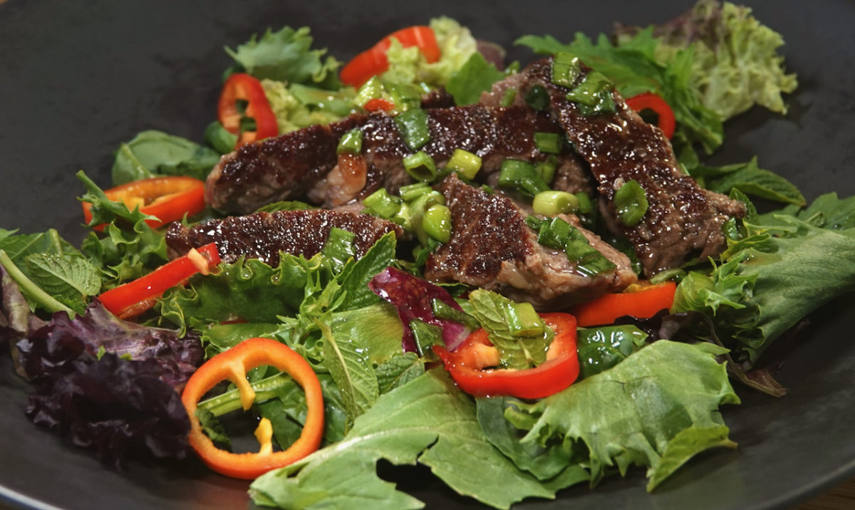 Jul 15: Hot and Sour Beef Salad