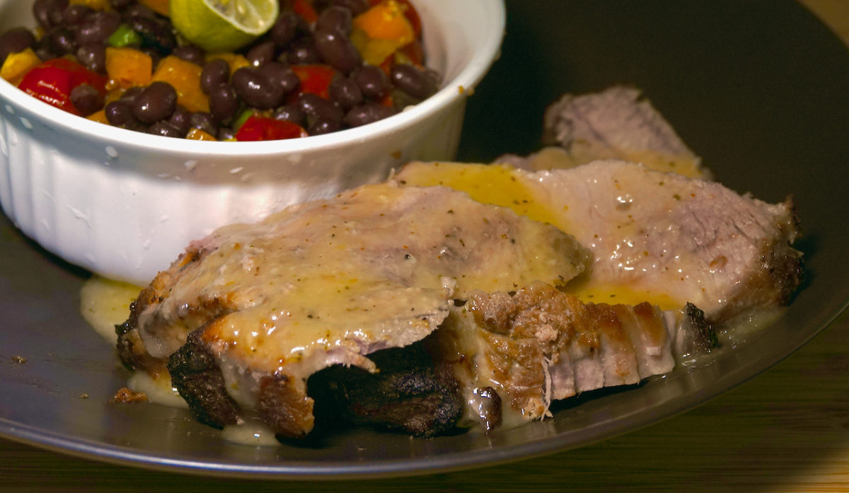 Aug 14: Cuban-style Roast Pork with Cuban Black Bean Salad