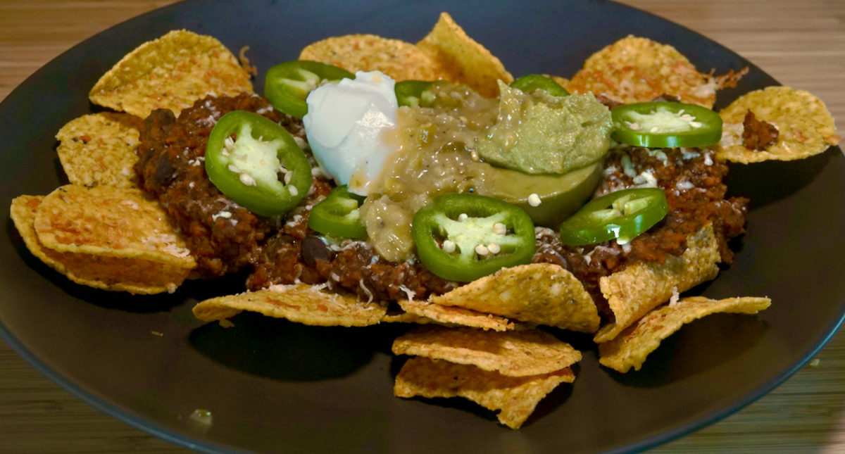 Sep 13: Soy Chorizo Nachos