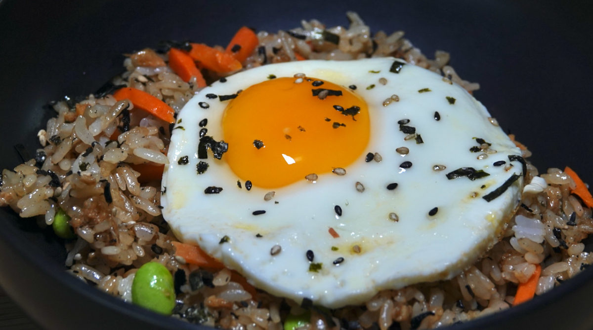 Sep 20: Japanese Fried Rice with Fried Egg(s)