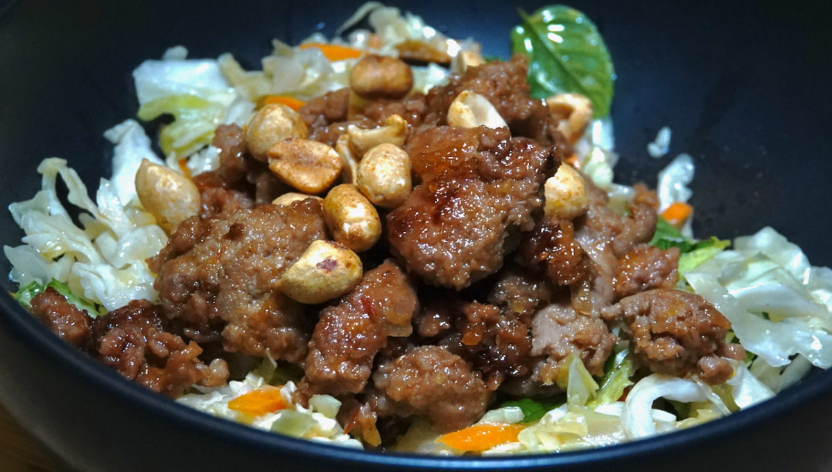 Oct 16: Caramelized Pork Bowl with Coleslaw