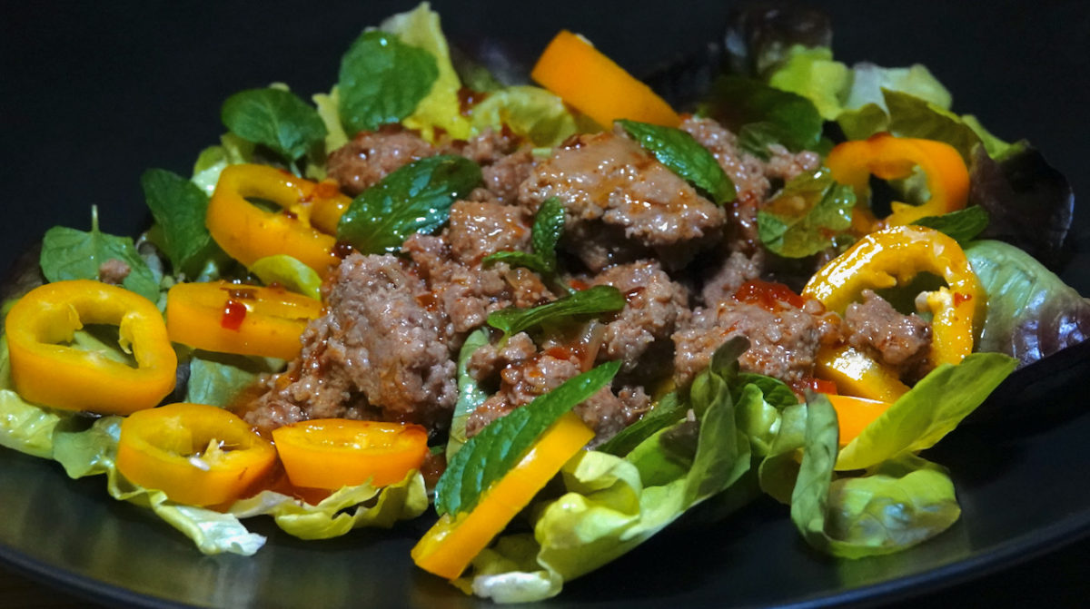 Oct 22: Caramelized Pork Salad