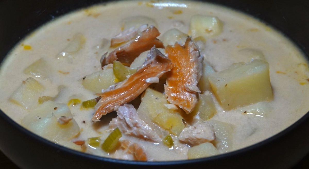 Dec 23: Smoked Trout Chowder