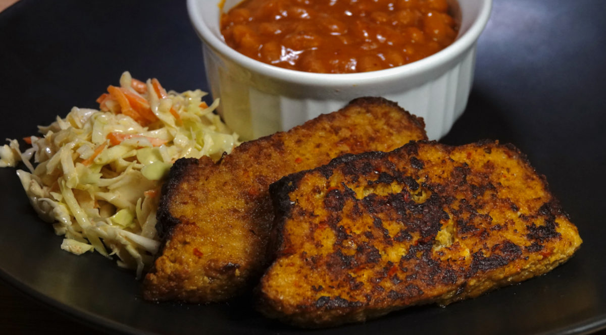 Jan 25: Turkey, Bacon Chipotle Meatloaf with Carolina Gold BBQ Beans and Chipotle Coleslaw